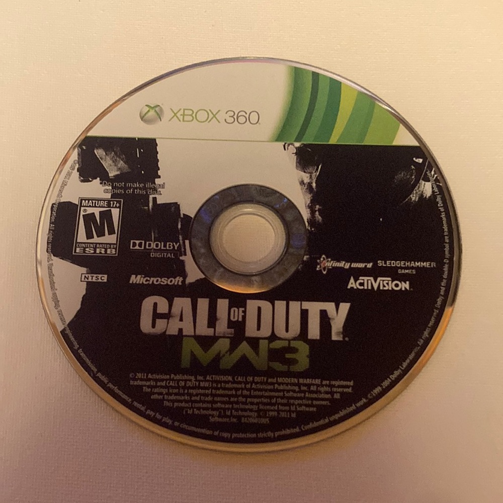 Call of duty modern warfare 3 for Xbox 360